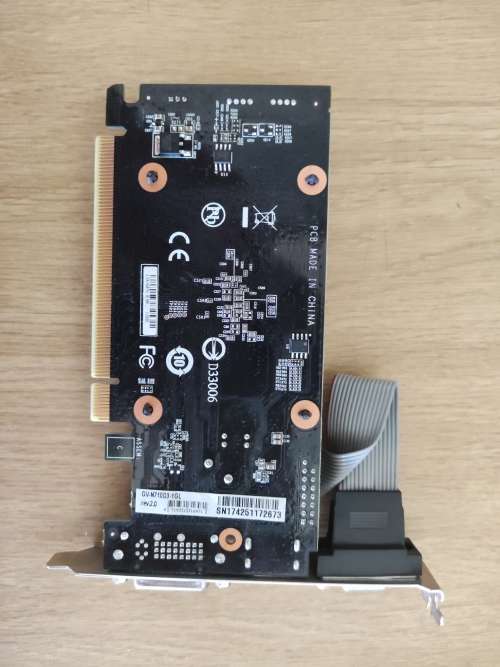 Gigabyte Nvidia Geforce GT710 1GB GDDR3**Free Shipping**HDMI**VGA**DVI**