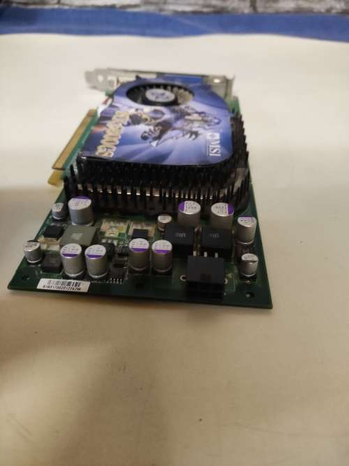 **Rare**MSI Nvidia NX6800GS 256MB Graphics Card**Retro Gaming/Collectors Item**Working**