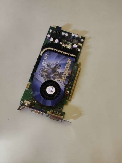 **Rare**MSI Nvidia NX6800GS 256MB Graphics Card**Retro Gaming/Collectors Item**Working**