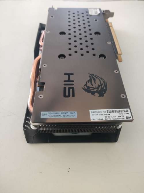 HIS RX 580 IceQ X2 OC 8 GB GDDR5**8Pin PCIe Power needed**256Bit**HDMI