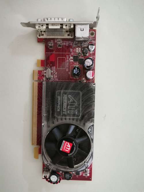 AMD Radeon HD3450 Low Profile Graphics card ***Tested and Working***Dual display***Low Shipping