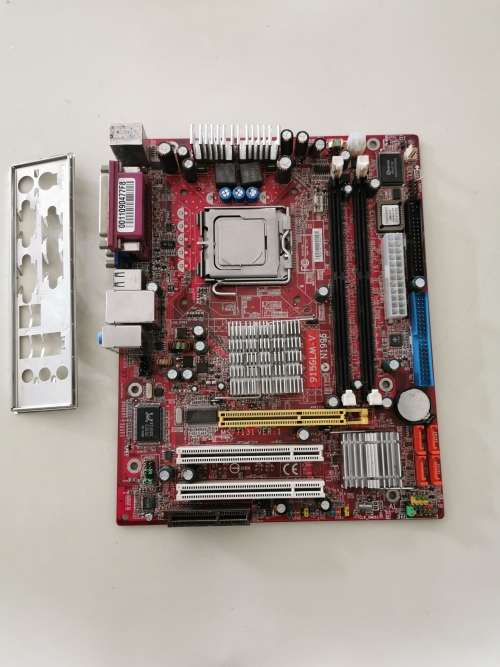Intel Celeron+Motherboard+IO Shield **Low Low Shipping**Please read**#0022