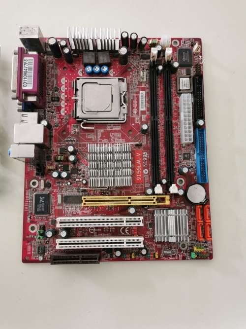 Intel Celeron+Motherboard+IO Shield **Low Low Shipping**Please read**#0022