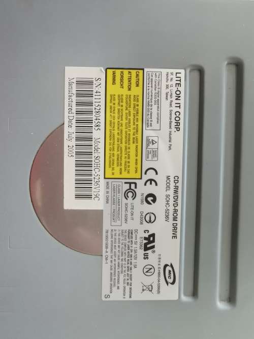 RARE IDE DVD rom, CD writer**LITE-ON CD-RW/DVD Rom Drive**Low Low Shipping