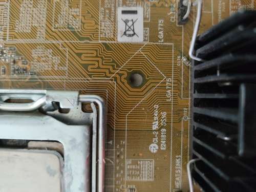Intel Pentium+Asus LGA775 Motherboard**Clearance Sale** Untested** Low shipping
