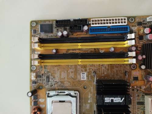 Intel Pentium+Asus LGA775 Motherboard**Clearance Sale** Untested** Low shipping