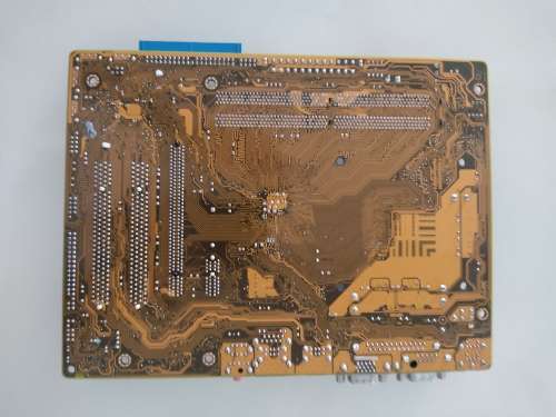 Asus P5GC-MX Motherboard with Intel Celeron 420 CPU and IO Shield **Bloated Caps**