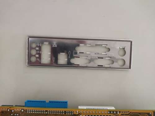 Asus P5GC-MX Motherboard with Intel Celeron 420 CPU and IO Shield **Bloated Caps**