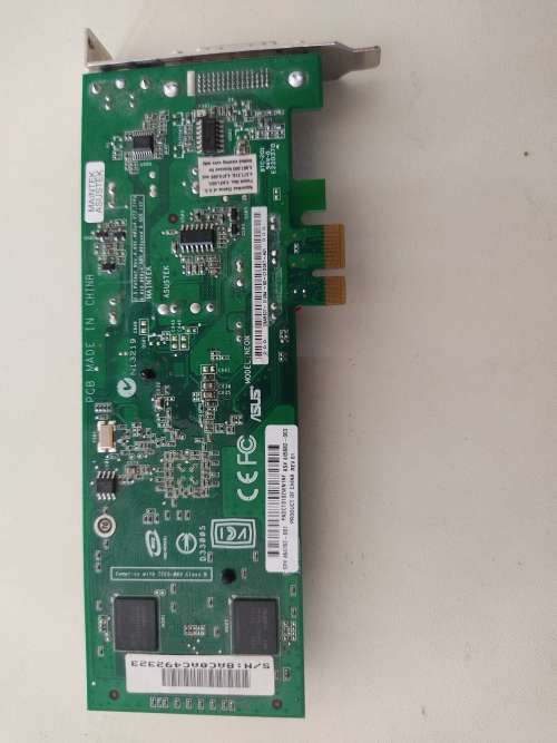 Asus Neon Nvidia Geforce 8400GS Graphics card*Low Profile*Dual Display adapter included