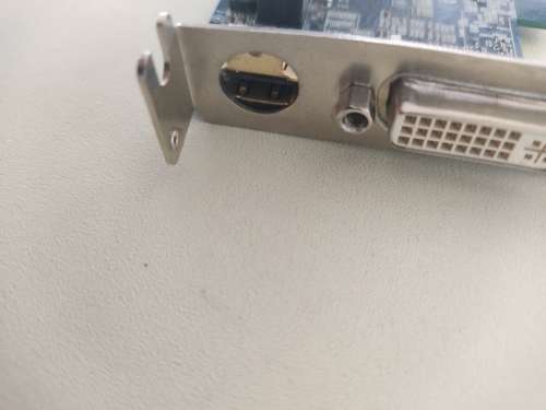 Gigabyte AMD Radeon HD5450 Low Profile card (Bracket I have Covers HDMi Port) Working