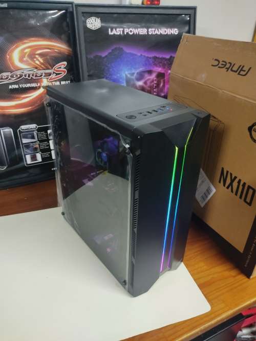 i5 4690 up to 3.9GHz and 2GB Nvidia Graphics Card**8GB Ram**120Gb SSD + 500GB HDD**Windows 10 Pro**