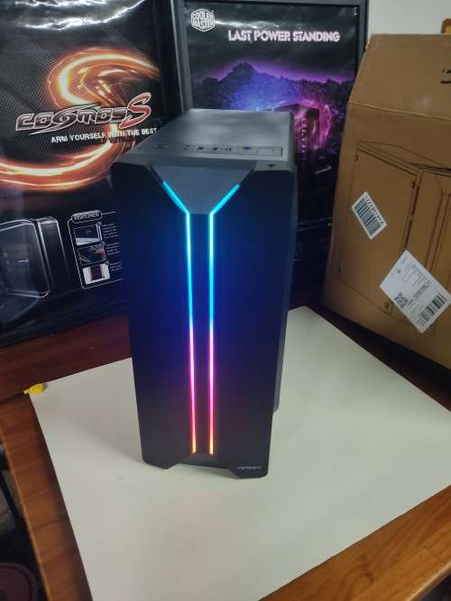 i5 4690 up to 3.9GHz and 2GB Nvidia Graphics Card**8GB Ram**120Gb SSD + 500GB HDD**Windows 10 Pro**