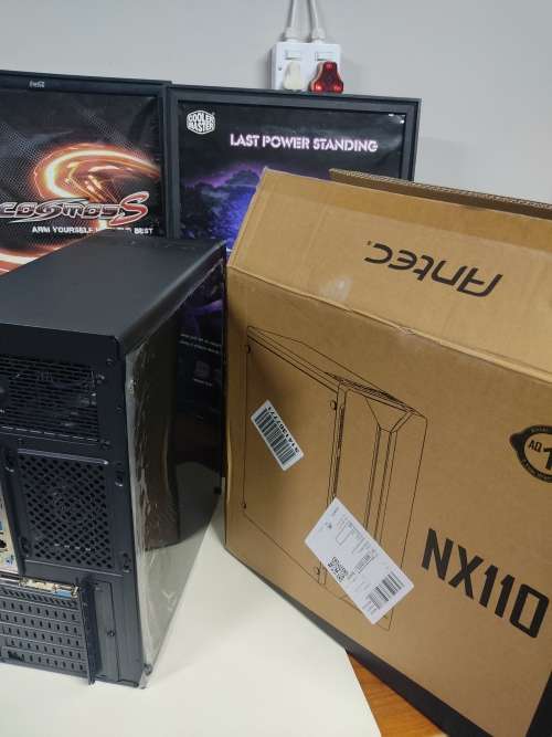 i5 4690 up to 3.9GHz and 2GB Nvidia Graphics Card**8GB Ram**120Gb SSD + 500GB HDD**Windows 10 Pro**