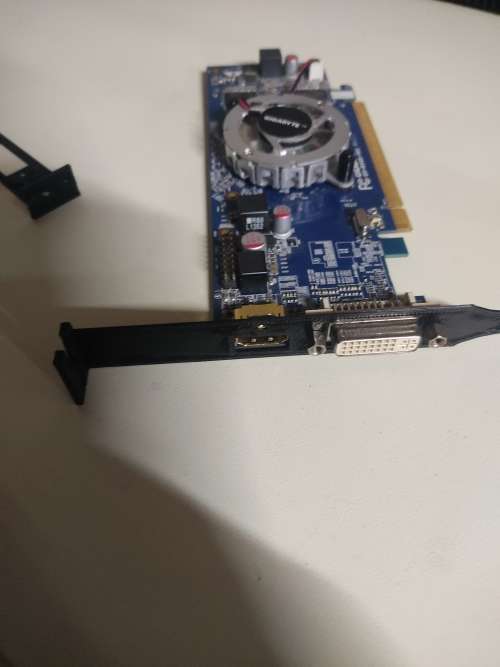 Gigabyte AMD Radeon H5450 1GB Graphics card **Standard PCI bracket plus Low Profile bracket**