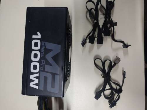 **1000Watt Modular PSU**Cooler Master M2 Silent Pro Modular 1000W 80 Plus silver Powersuply**