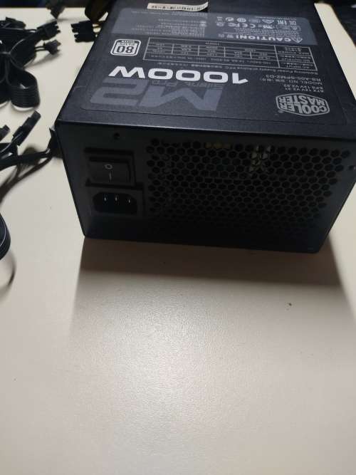 **1000Watt Modular PSU**Cooler Master M2 Silent Pro Modular 1000W 80 Plus silver Powersuply**