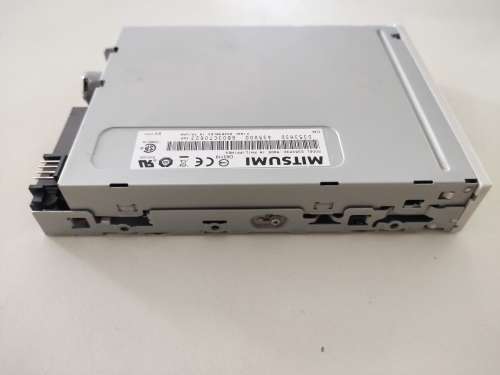 Bage/White Mitsumi Floppy Disk Drive **Working**Low Shipping**Free Floppy cable