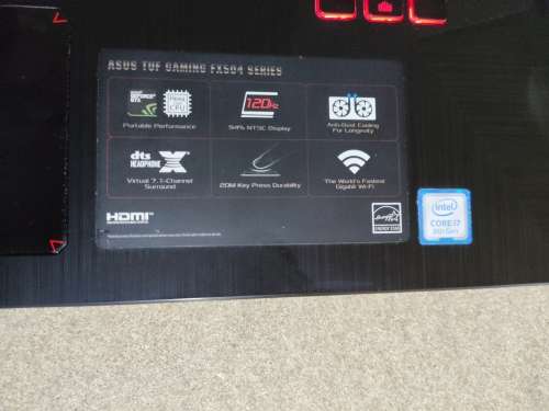 Asus TUF Gaming Laptop**6 Core i7**4GB Nvidia GTX1050ti Graphics**16GB Ram**