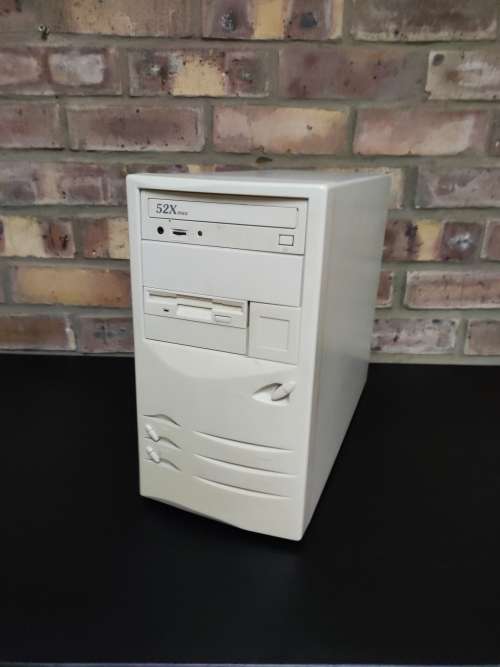 **Super Rare**Socket PGA370 Celeron 533mhz Computer**rare 5pin Keyboard** Windows 98**Mouse