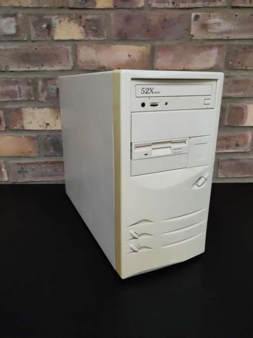 **Super Rare**Socket PGA370 Celeron 533mhz Computer**rare 5pin Keyboard** Windows 98**Mouse