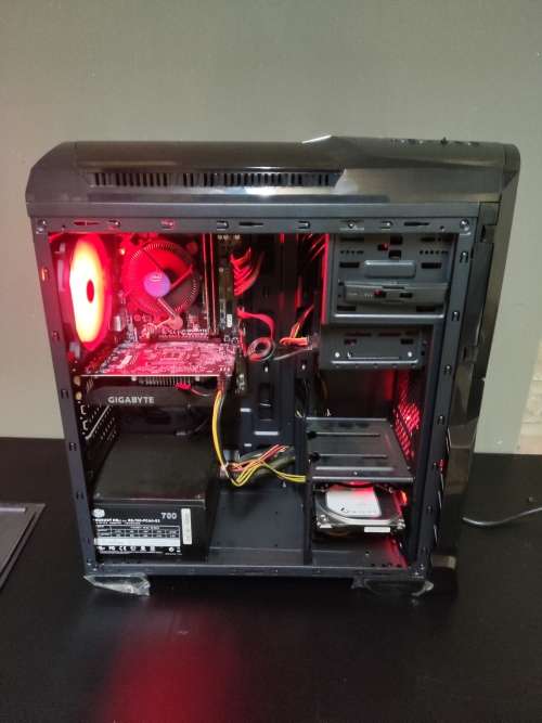 GTX1650 4GB Gaming PC**4th Gen i5**128GB SSD+500GB HDD**700W PSU**Gigabyte MB**