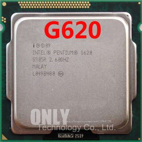 Intel Pentium G620@2.6GHz**LGA1155**Second Generation CPU