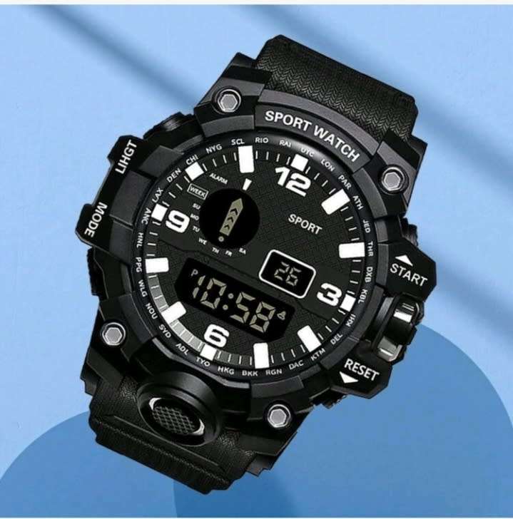 Luminous Round Electronic Watch