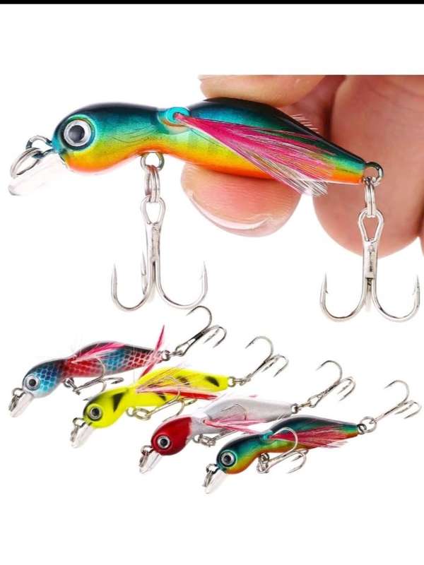 4pc Fishing baits