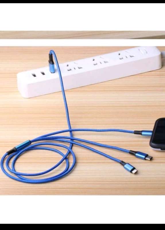 3 in 1 charging cables