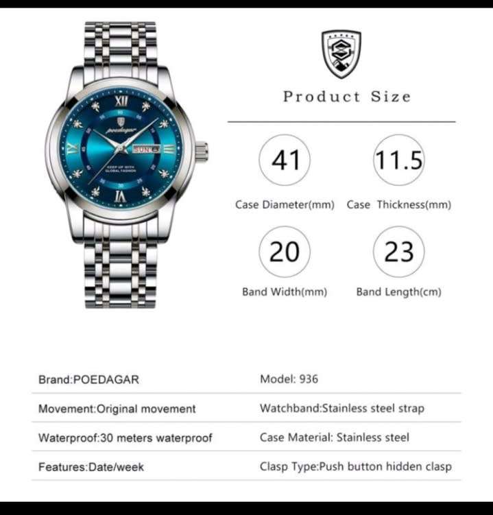 ***** exquisite Poedagar watch *****