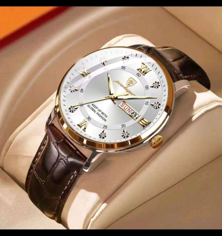 **Poedagar **crocodile embossed fabric strap