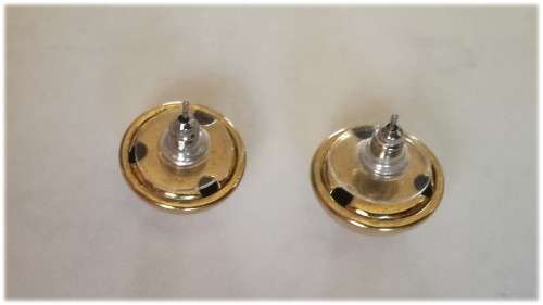 Gold Tone Button