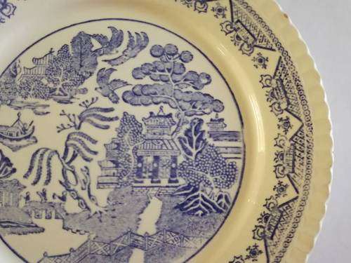 Willow Digoin Sarrequemines -  France -  Large plate