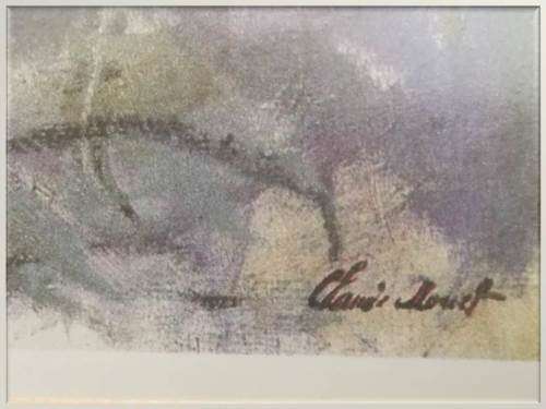 Claude Monet print  - 2728 - "Nympheas et branches de saules"