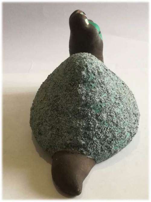 `Clearance Sale` - Jade Ceramic Happy Snail