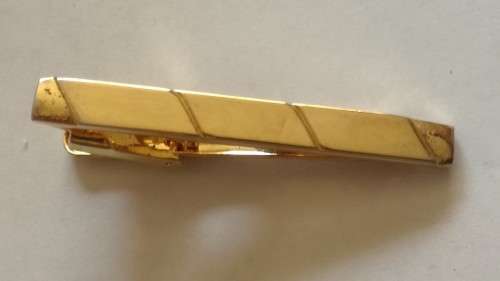 Tie clip - gold plated