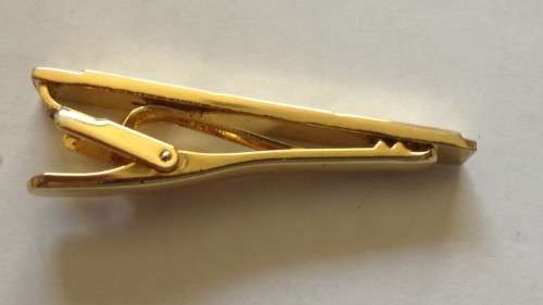 Tie clip - gold plated