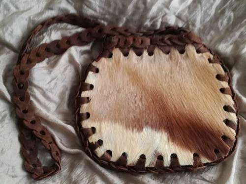 1950 - 1960 `s Vintage leather sling bag
