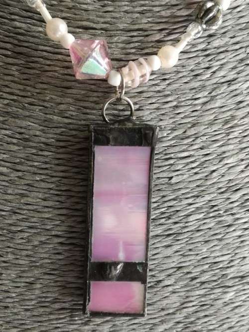 Pink Beads Necklace