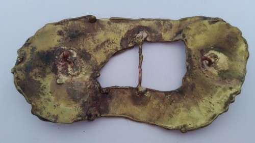 1950`s Vintage artisan metal buckle
