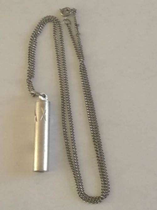 1970 - 1980`s Whistle necklace