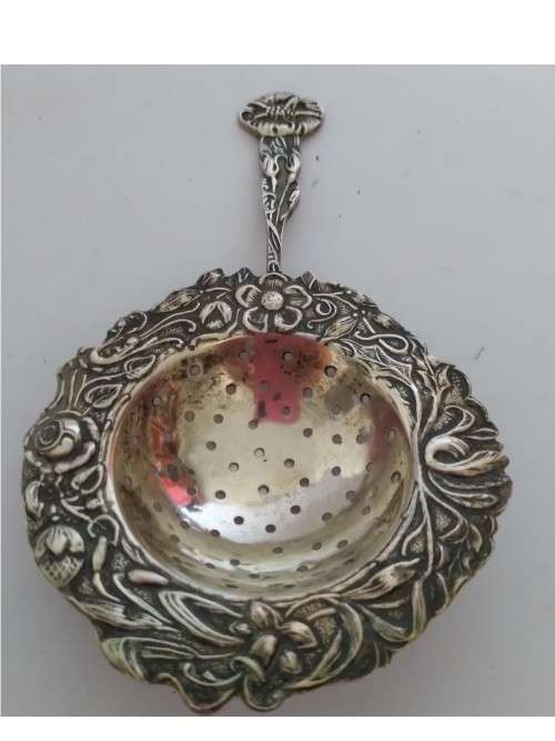 Silver Tea Strainer