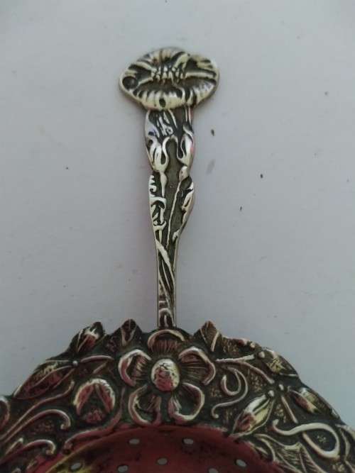 Silver Tea Strainer