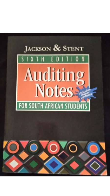 Unused - Auditing Notes for South African Students - 6th Edition -  Jackson , Stent
