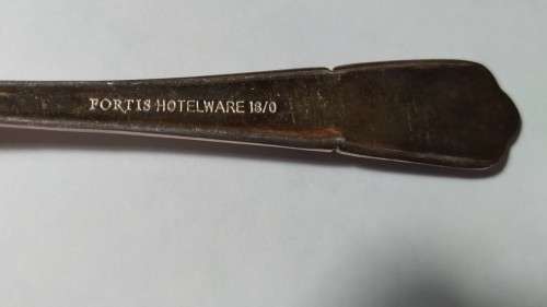 Portis Hotel ware spoon 18/0 - USA