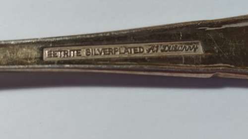 Eetrite silver plated Dubarry spoon