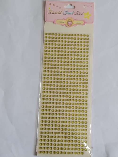 Self-adhesive rhinestone crystals/beads  - 3mm
