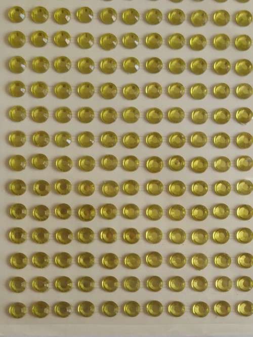 Self-adhesive rhinestone crystals/beads  - 3mm