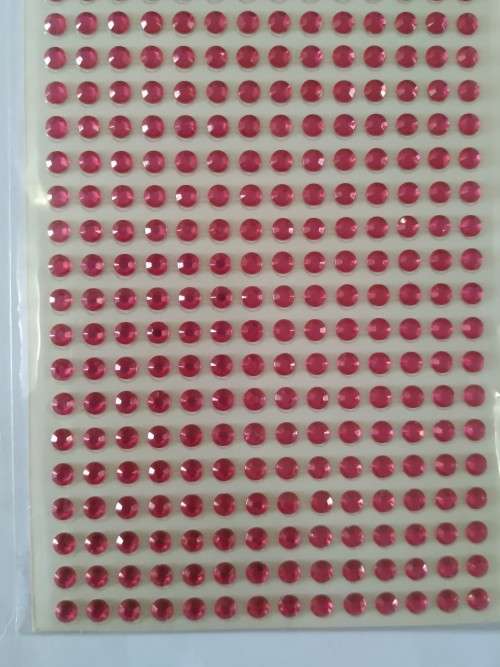 Self-adhesive rhinestone crystals/beads  - 3mm