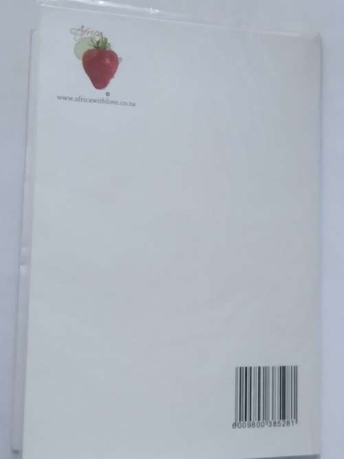 'My Africa` card + envelope